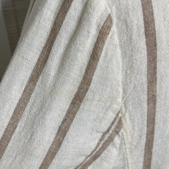 Rails Flynn Mojave Stripe Blazer White Tan Size XS - Picture 9 of 9
